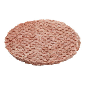 Double Red 80/20 Ground Beef Patties, Wide, 5.33 oz – 30 per case